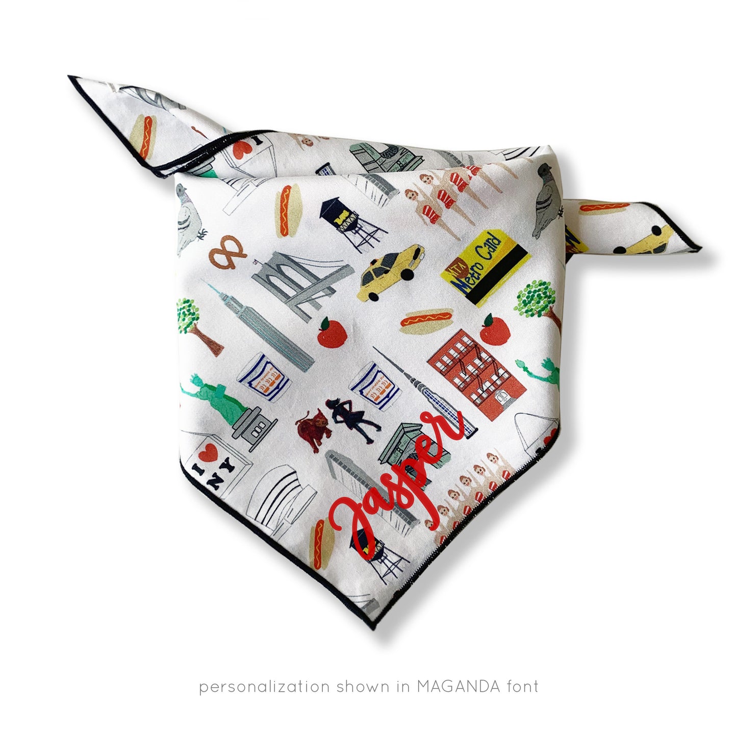 I LOVE NY dog bandana