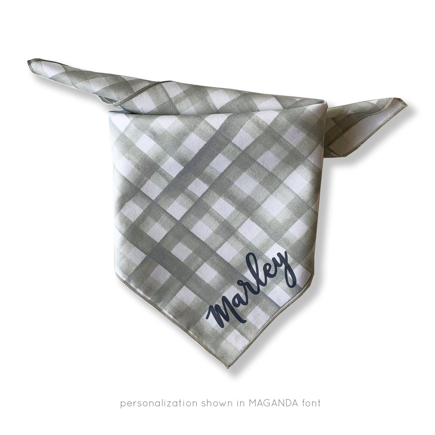 GIMME SOME GINGHAM dog bandana