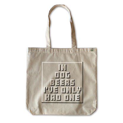 DOG BEERS everyday tote