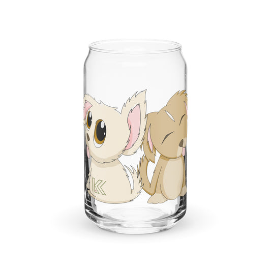 BUNGI + BEAR pint glass