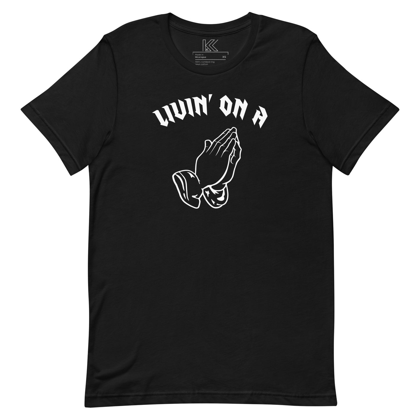 LIVIN' ON A PRAYER essential tee