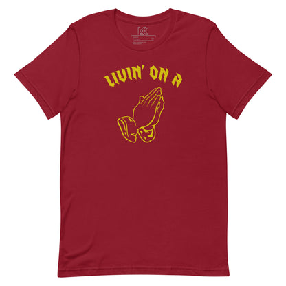 LIVIN' ON A PRAYER essential tee