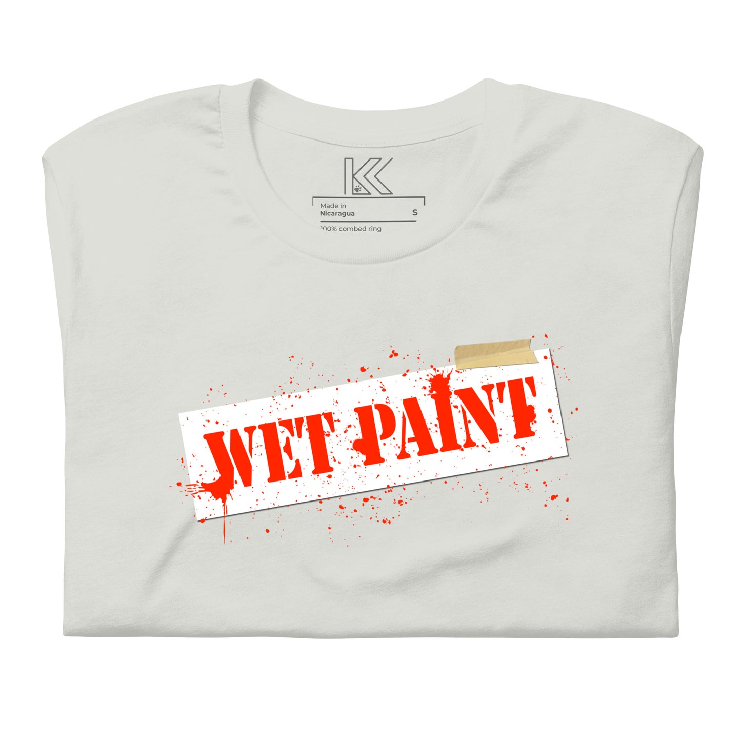 WET PAINT essential tee